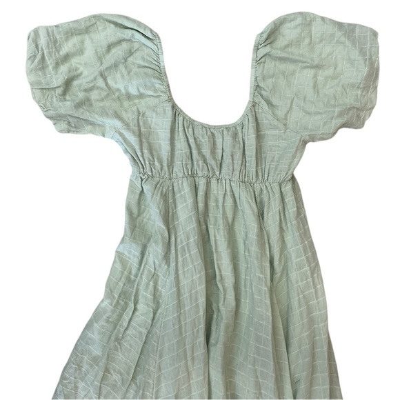 NWT Free People On My Level Maxi Dress in Milky Green Mint Size Medium - Picture 7 of 12